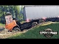 ATOLEI o MAIOR CAMINHÃO!!! FOI TENSO - SpinTires #02