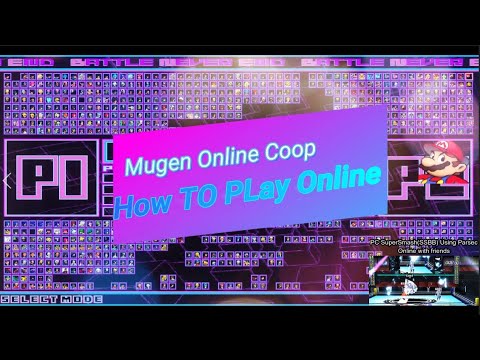 You can play MUGEN ONLINE! 