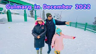 Heavy Snowfall in Gulmarg | Kashmir December 2022 | Gulmarg Gondola Ride