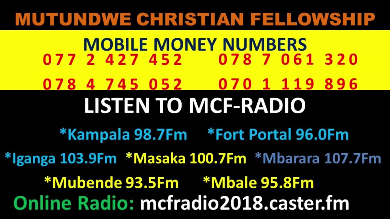 MCF: Day1 of 40days of Prayer & Fasting Tuesday Intercession Service With Pastor Justine Mugerwa …