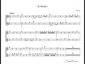 Vivaldi - Trumpet Concerto for 2 Trumpets - Wynton Marsalis trumpet