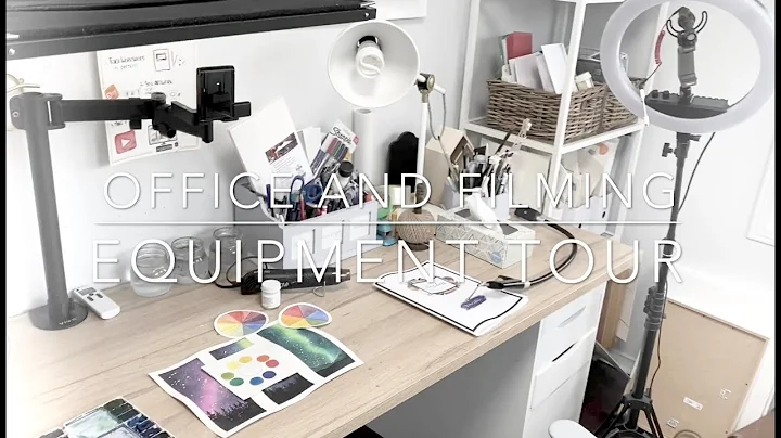Tour Of My Filming Equipment and Office!