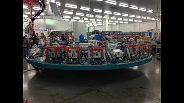 PU car headrest pillow production line