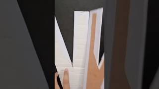 DIY block letter N made out of cardboard/how to make big 3D letter by using cardboard/3D letter DIY