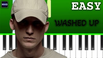 NF - WASHED UP - Piano Tutorial