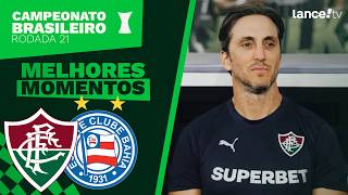 FLUMINENSE 0 X 0 BAHIA | MELHORES MOMENTOS | CAMPEONATO BRASILEIRO | 21ª RODADA