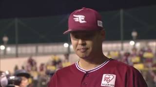 2019年4月9日  東北楽天・浅村選手ヒーローインタビュー