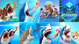 ALL SHARK GAME THROUGH THE YEARS (2023-2024) All Hungry Sharks