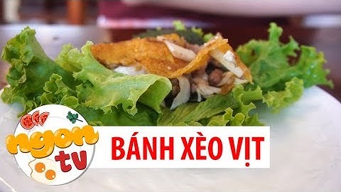 Lạ miệng BÁNH XÈO VỊT làm từ “trái tim” của cây dừa siêu ngon || 360 ĐỘ NGON