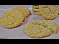 Easy Classic Sugar Cookies | 5 - Ingredients | No Mixer Needed!