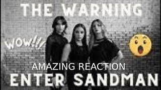 The Warning - Recording Enter Sandman (Behind The Scenes) -  Metallica Blacklist Album REACTION !!