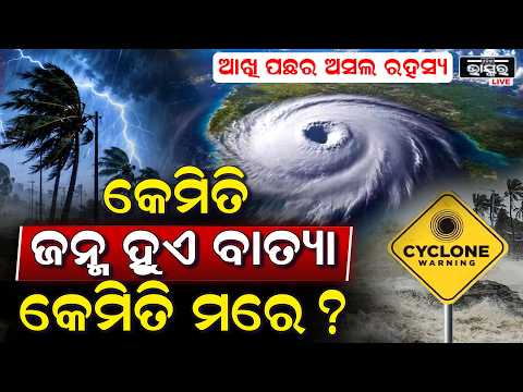 ବାତ୍ୟା କିପରି ଜନ୍ମ ନିଏ? ‘ଆଖି’ ପଛର ରହସ୍ୟ ଜାଣିଲେ ଚମକିଯିବେ!How cyclone formed