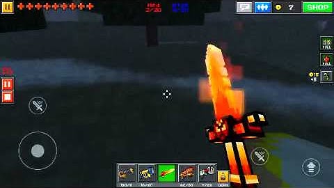 Pixel Gun 3D - Slender Forest Glitch