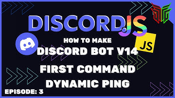 Discord.js v14 - How To Make a Discord Bot #3 | DYNAMIC PING COMMAND
