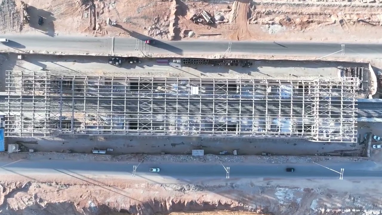 مشروع محطة كاتدرائية الميلاد Video LRT Station Project -JV Redcon Concrete plus 03  -2026