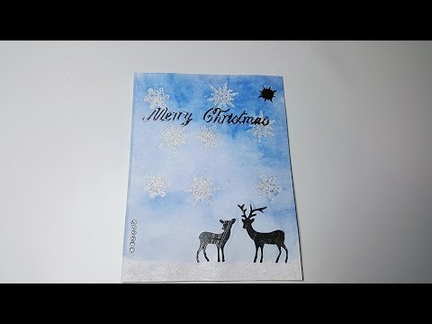 watch me craft Weihnachtskarte / Christmas Card fimosis