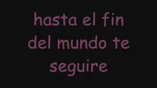 hasta el fin del mundo- jennifer peña chords