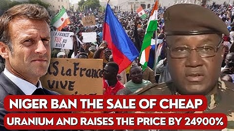 Niger Increases the Price of Uranium From $0.80/kg to $200/kg
