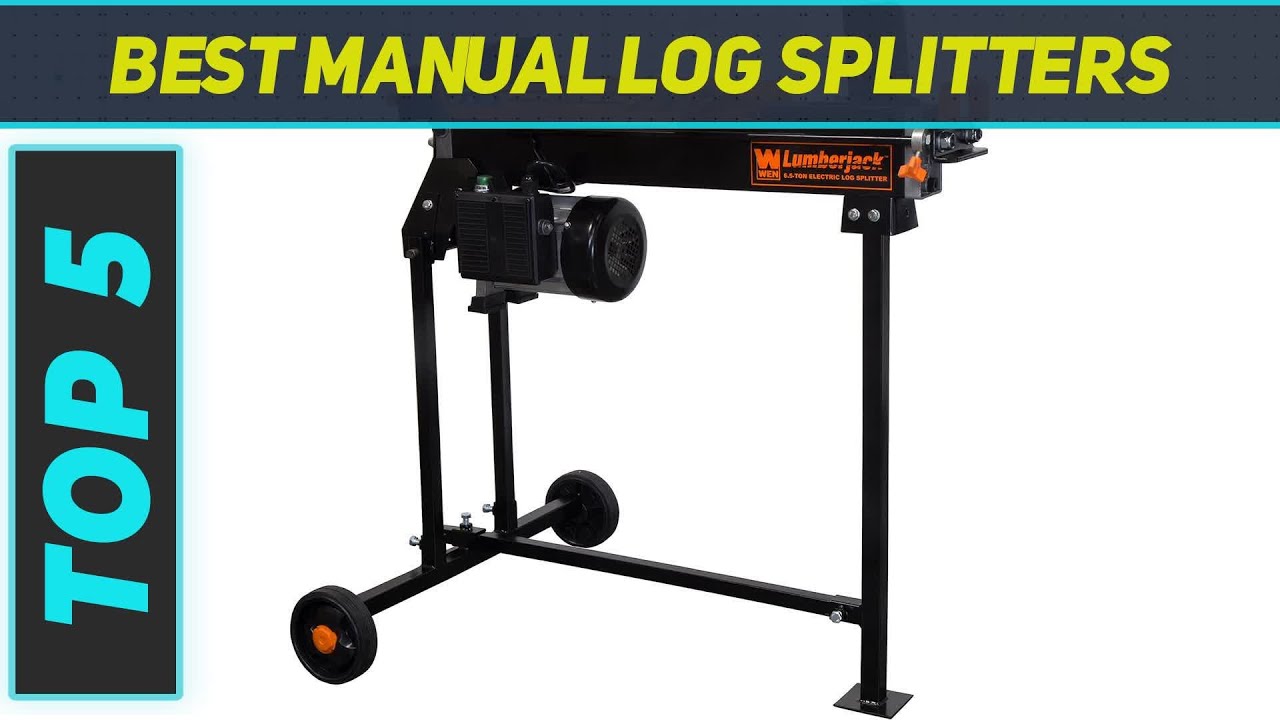 Top 5 Best Manual Log Splitters 2024 - YouTube