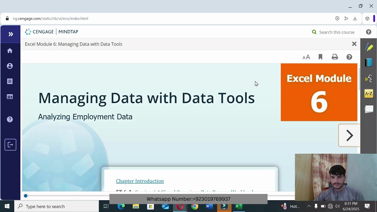 Sam Textbook Project Excel Module 06 Managing Data With the Excel Data Tools