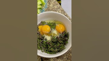 Trứng dán lá mơ cực tốt cho người bị đường ruột #nauancunggiang #cooking #food #tea #amthuc #menauan