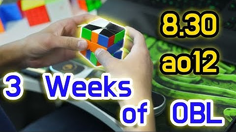 8.30 Square-1 ao12 with OBL! (7.59 ao5)