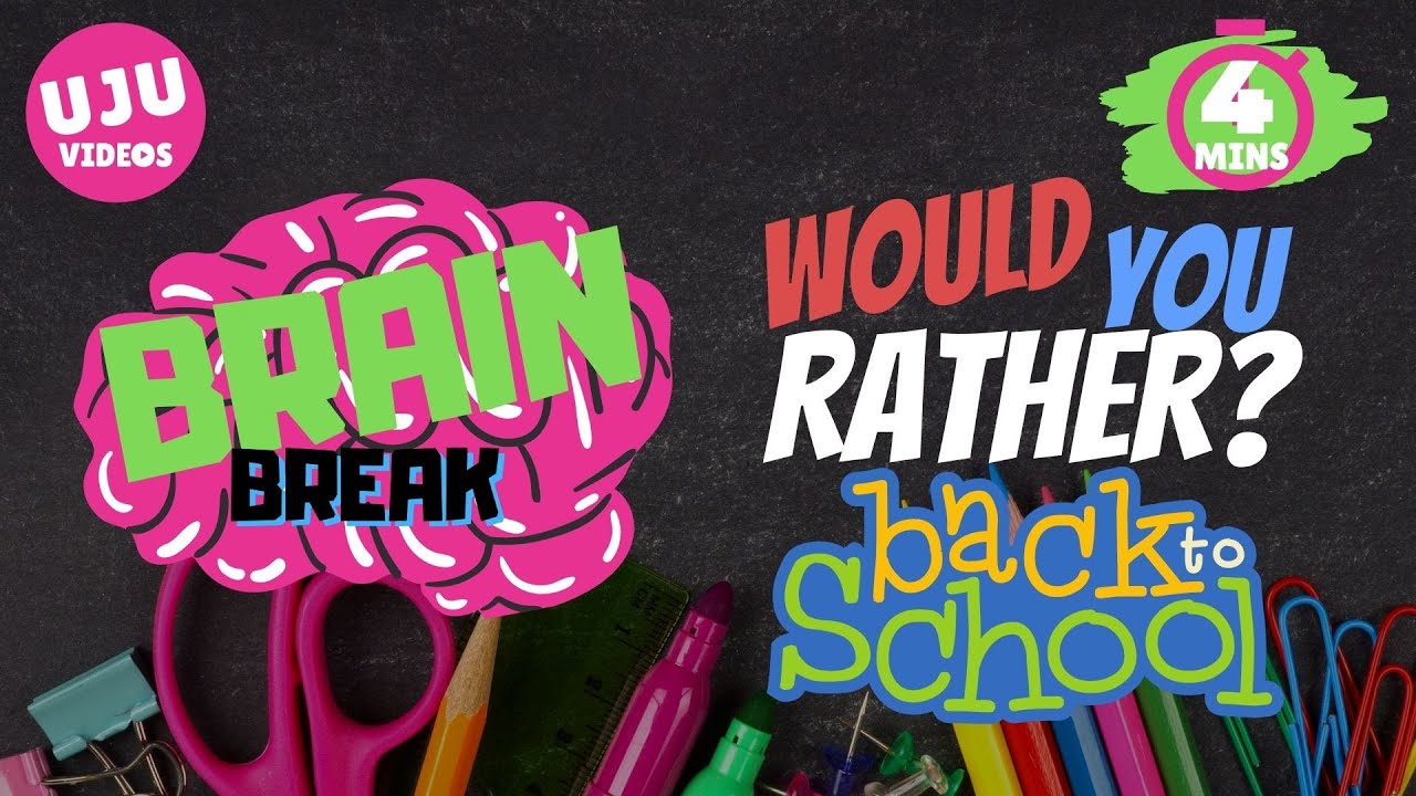 Would You Rather: Back to School Edition