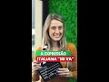 EXPRESSÃO ITALIANA “MI VA” | Italiano para iniciantes #shorts