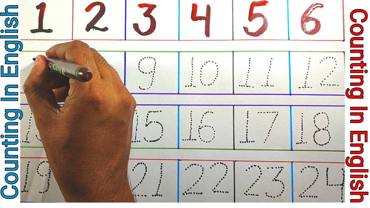 One two three Counting for Kids | Bacho ke liye ginti #counting # ...