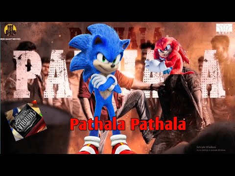 Pathala Pathala Song In Sonic The Hedgehog Version  Vikram  Mash Up  BeyTube Tamil