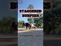 STAGGERED BURPEES #perpetualhealthhtx #motivation #workout #fitness #fyp #calisthenics #burpees #fit