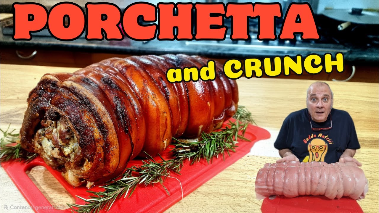 Porchetta Fatta in Casa | Il Segreto della Croccantezza