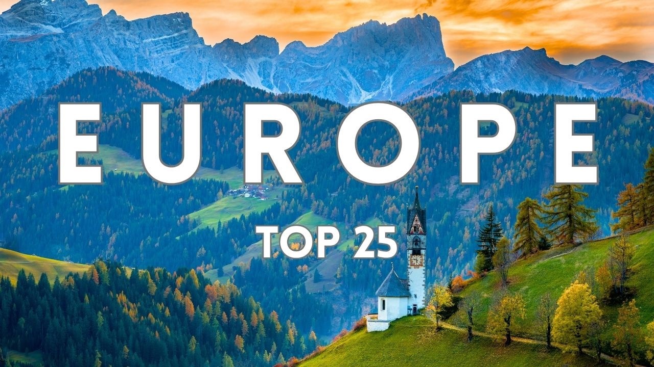25 Most Prettiest Places To Visit In Europe | Europe Travel Guide - YouTube