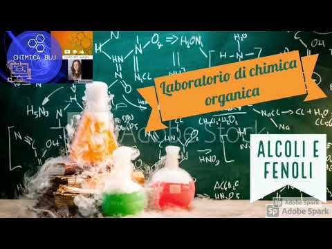 Laboratorio di chimica organica. Gruppi funzionali:  riconoscere alcoli e fenoli