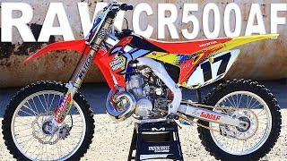 Honda CR500 AF 2 Stroke RAW - Motocross Action Magazine