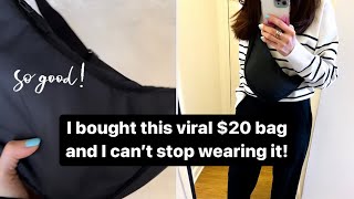 I bought Uniqlo’s viral $20 bag and it’s SO good! 😱👌