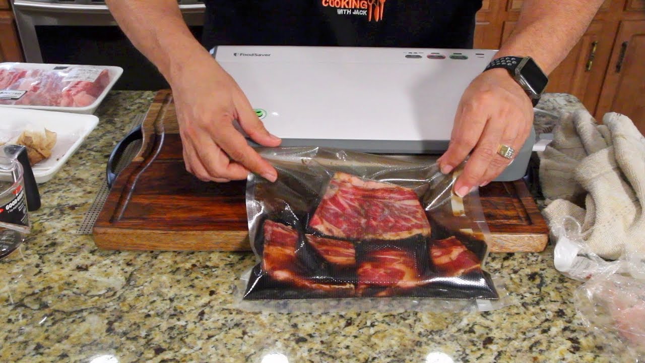 Help vacuum sealing a liquid marinade : r/sousvide