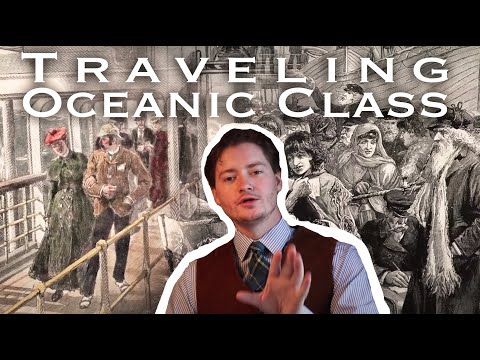Traveling on White Star Line's Oceanic Class (1870's)