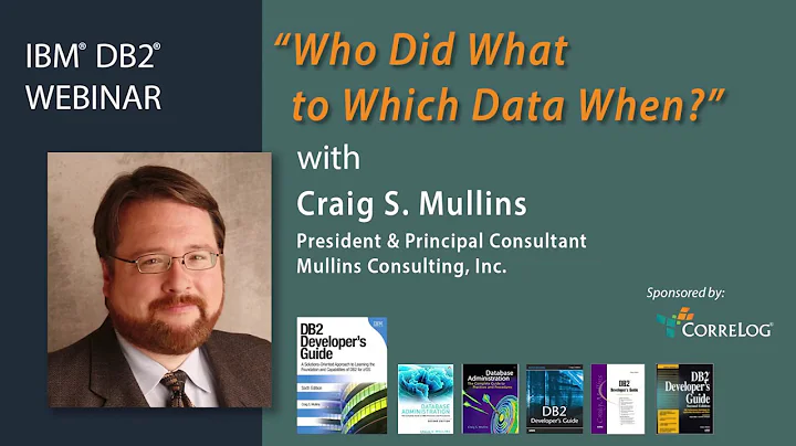 Craig S. Mullins presentation on IBM DB2 Security