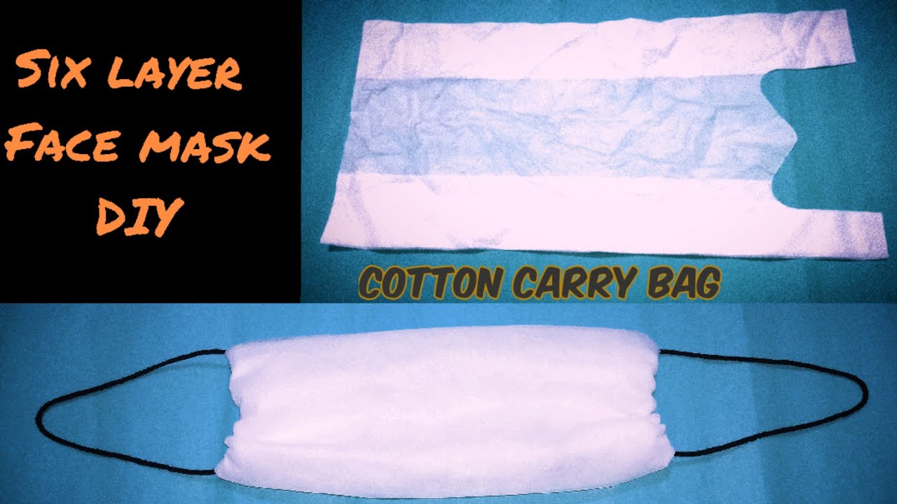 how to make 6 layer face mask