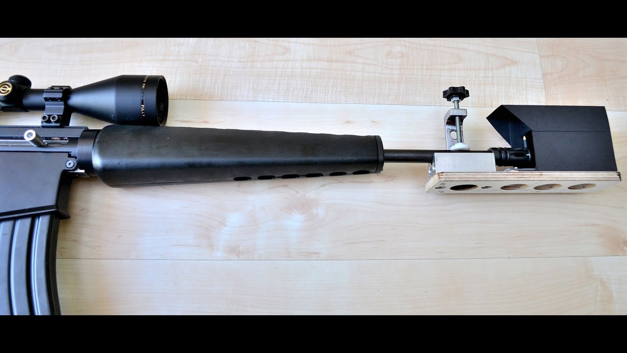M16 semiautomatic air rifle ballistic testing YouTube
