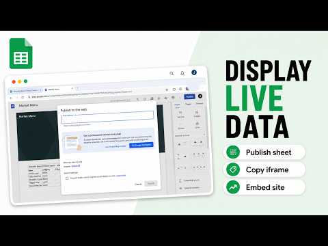 How to Embed Google Sheets on a Website for Cleaner Spreadsheets