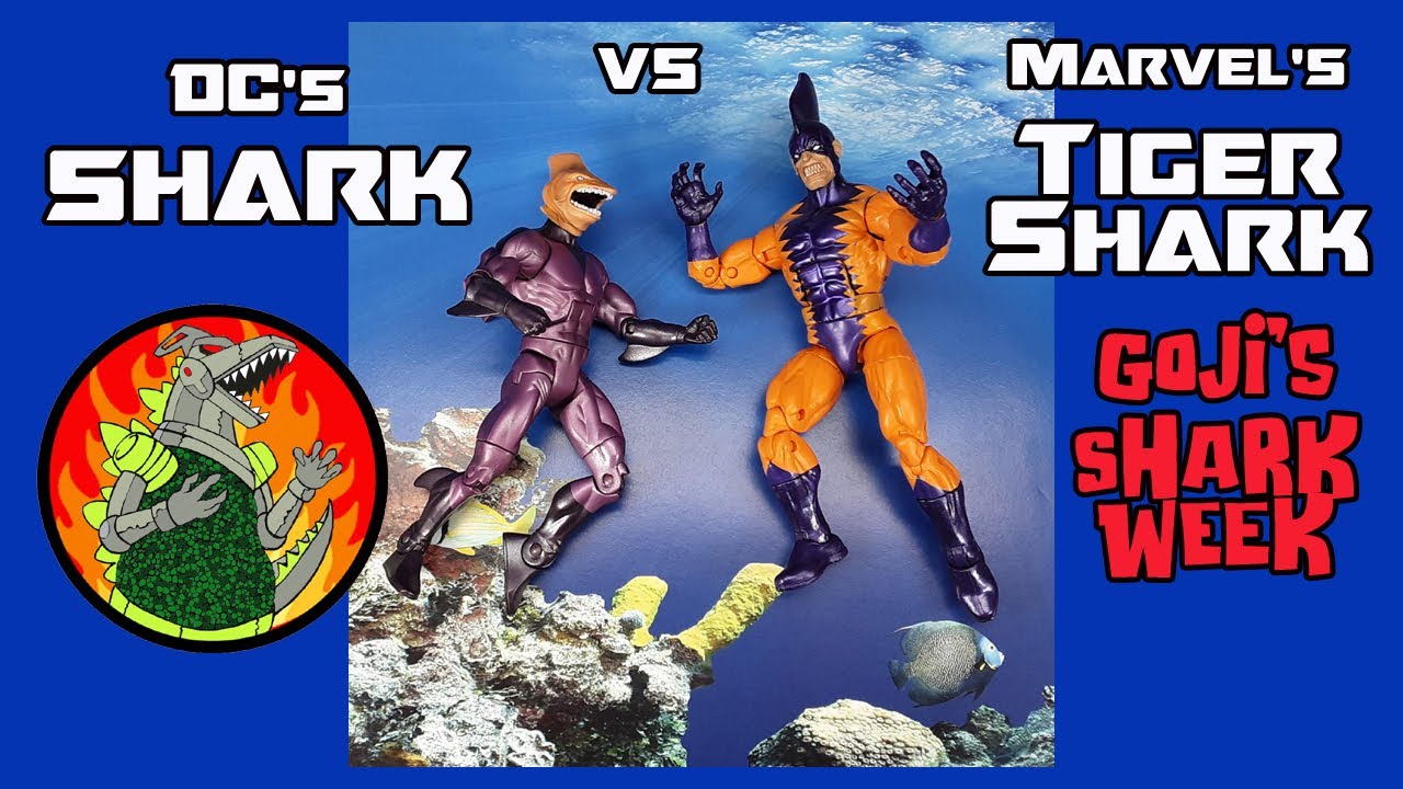The Shark vs Tiger Shark Figure Battle YouTube