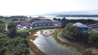 LANGSTONE HARBOUR, Hayling Island from above with DJI PHANTOM 3 Pro. in 4K