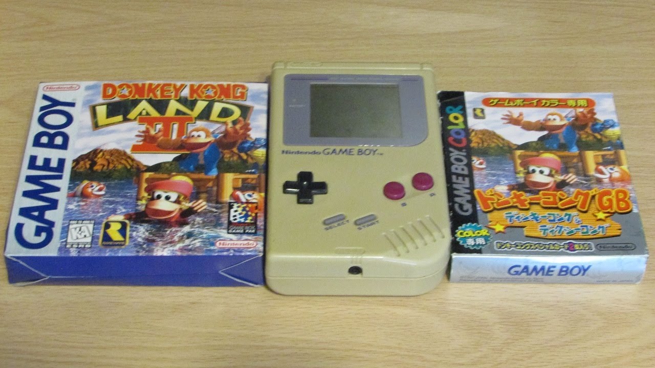 Donkey Kong Land 3 Gameboy Color Rom Donkey Kong Land 3 Comparison - Game Boy Vs. Game Boy Color - YouTube