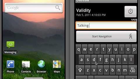 Project: location based service on android 2.1