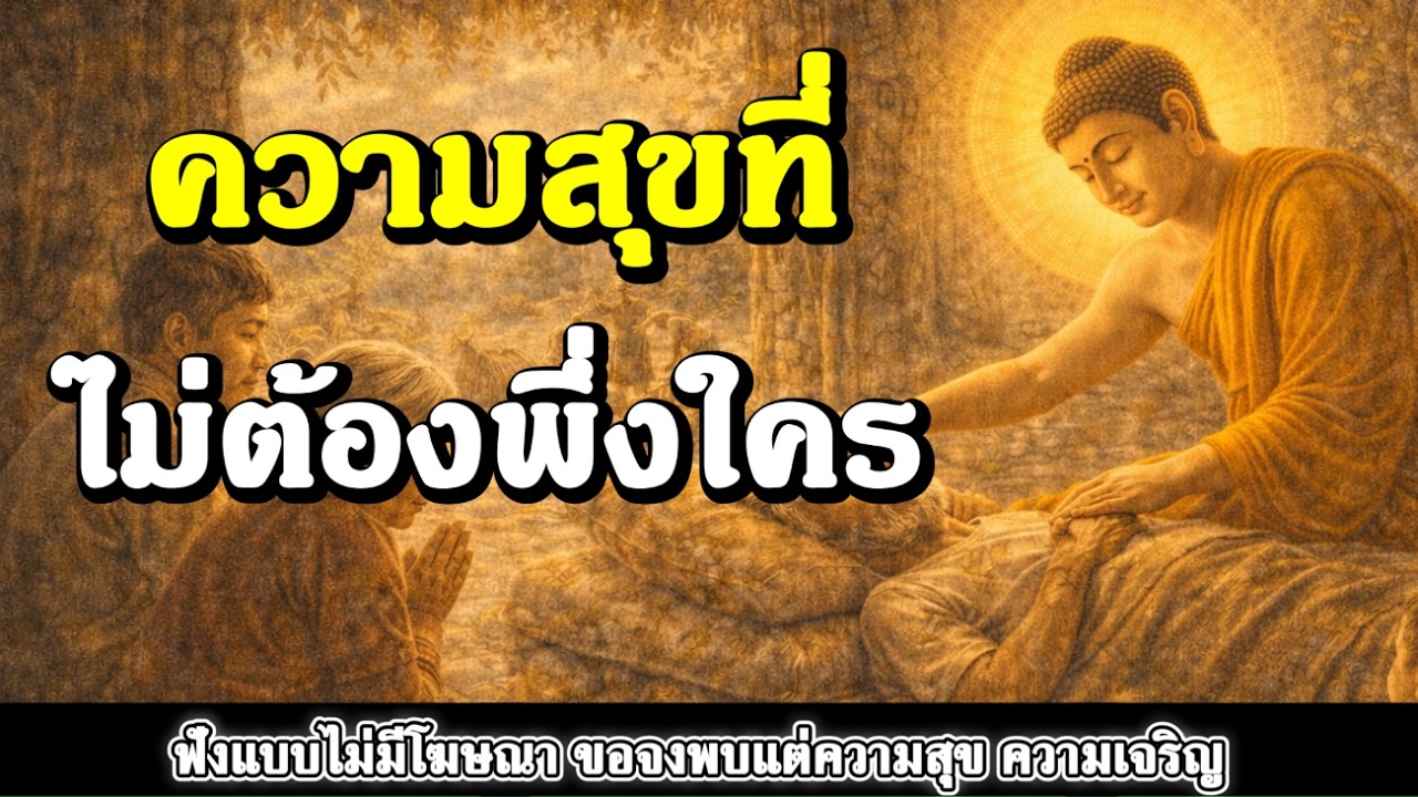 ธรรมะสอนใจ : Ep353 : ความสุขที่ไม่ต้องพึ่งใคร