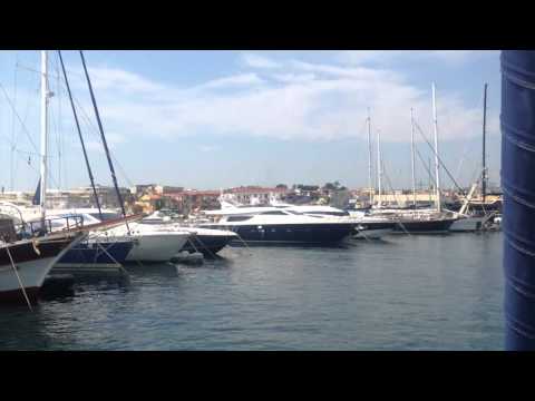 Sailing to Riposto Marina, Sicily