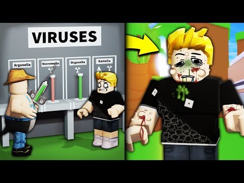 I Used Roblox Admin To Add Ro Bio Viruses In Game Youtube