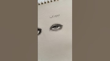 How to draw eyes tutorial ✨ #drawing #art #shorts #tutorial #howtodraw